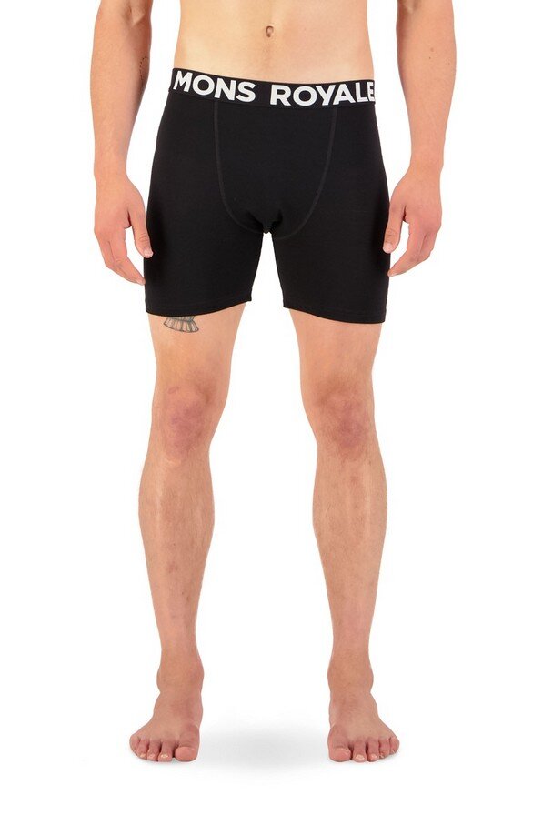 Mons Royale Hold ´em Boxer Black