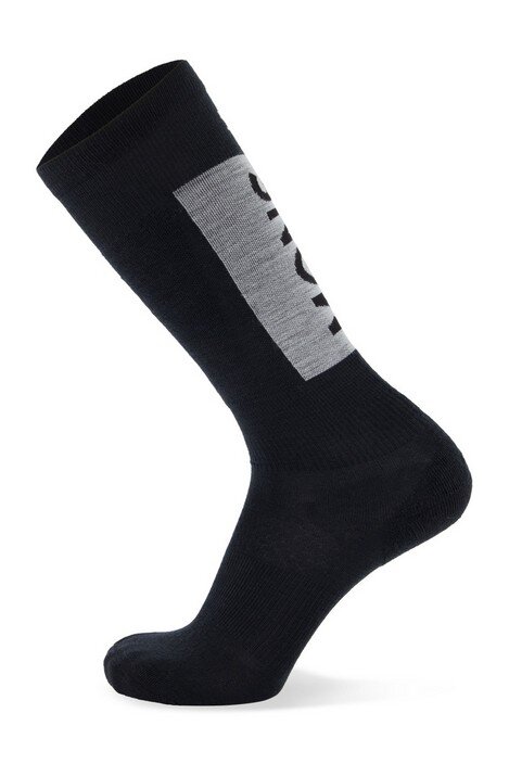 Mons Royale Atlas Merino Snow Sock Black