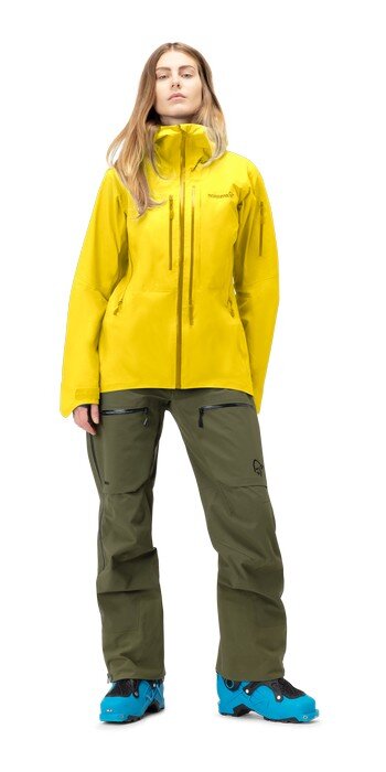 Norröna lofoten Gore-Tex Pro Jacket W´s Blazing Yellow