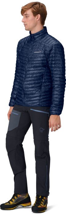 Norröna M trollveggen superlight down800 Jacket Indigo Night