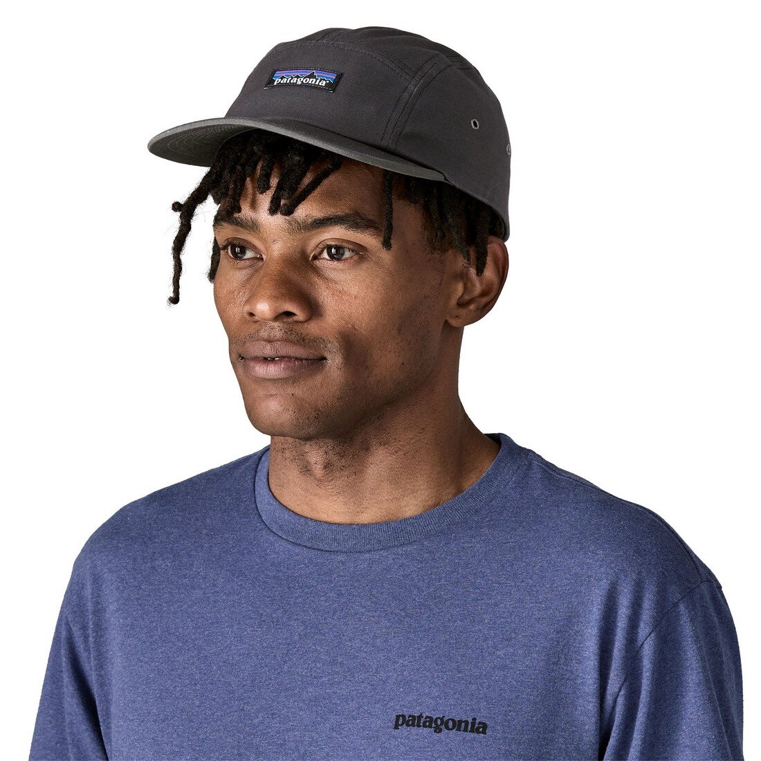 Patagonia P-6 Label Maclure Hat Ink Black