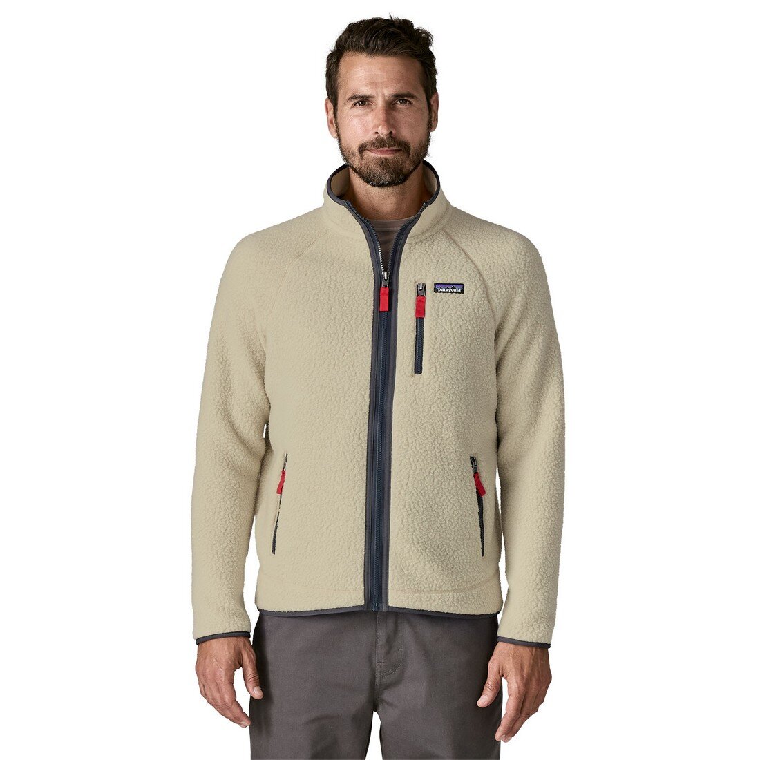 Patagonia M´s Retro Pile Jkt Pelican/Smolder Blue