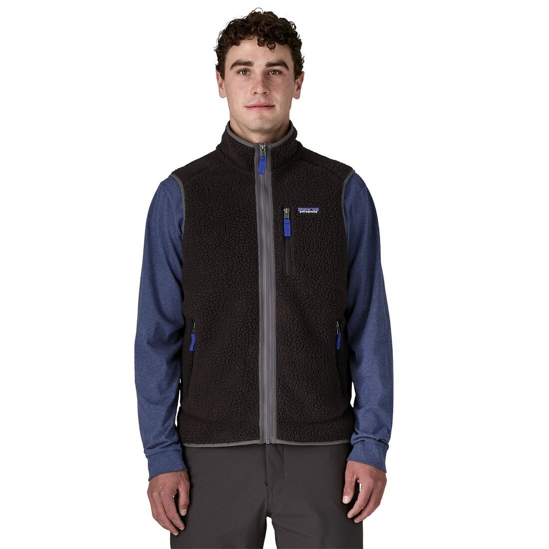 Patagonia M´s Retro Pile Vest Black/Forge Grey