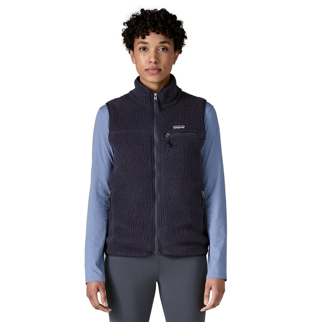 Patagonia W´s Retro Pile Vest Sunken Blue