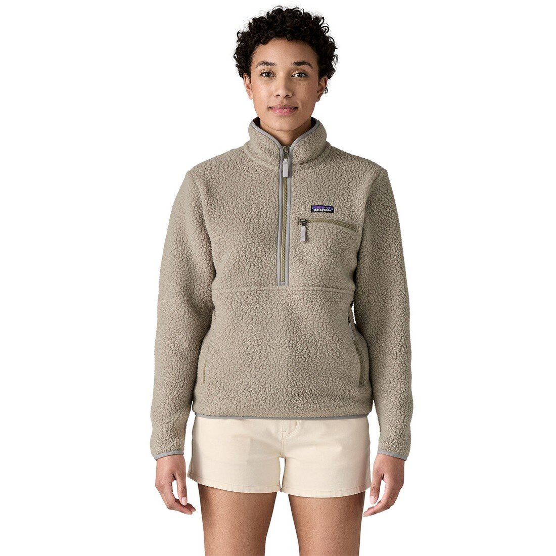 Patagonia W´s Retro Pile Marsupial River Rock Green
