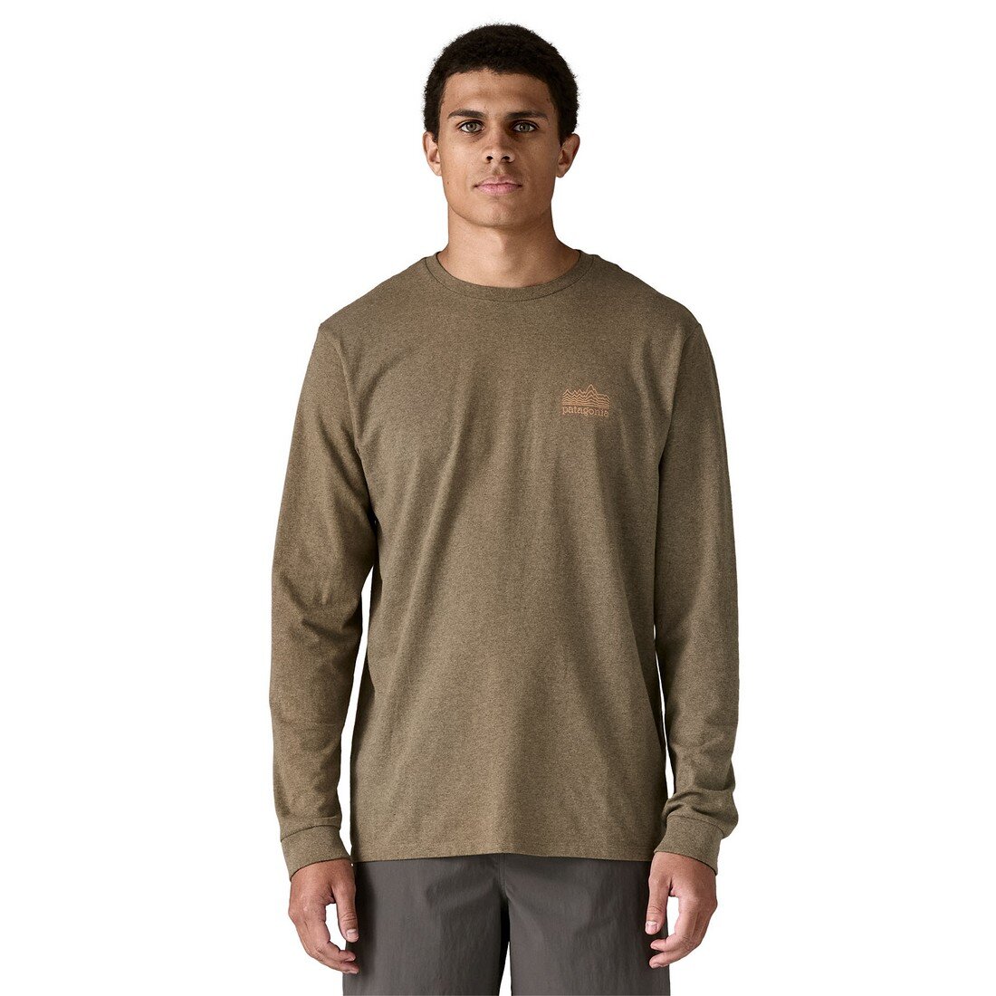 Patagonia M´s L/S Strataspire Responsibili-Tee Wing Grey