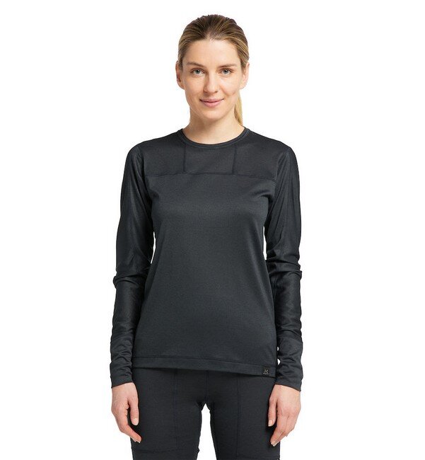 Haglöfs Natural Blend Tech Crew Neck W True Black