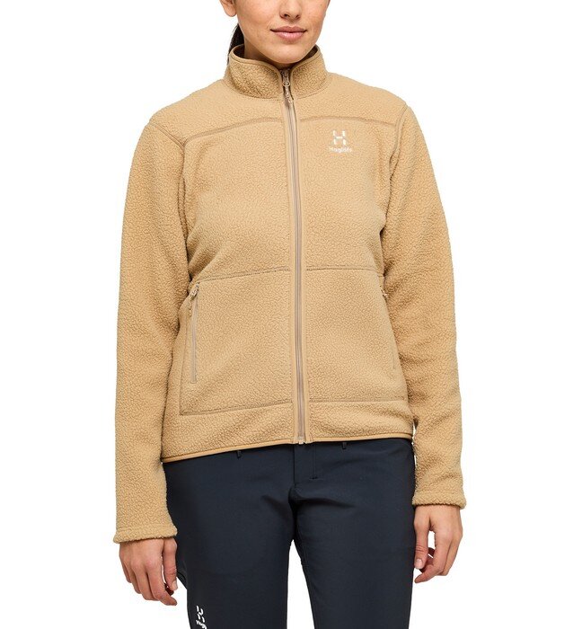 Haglöfs Mossa Pile Jacket Women Sand