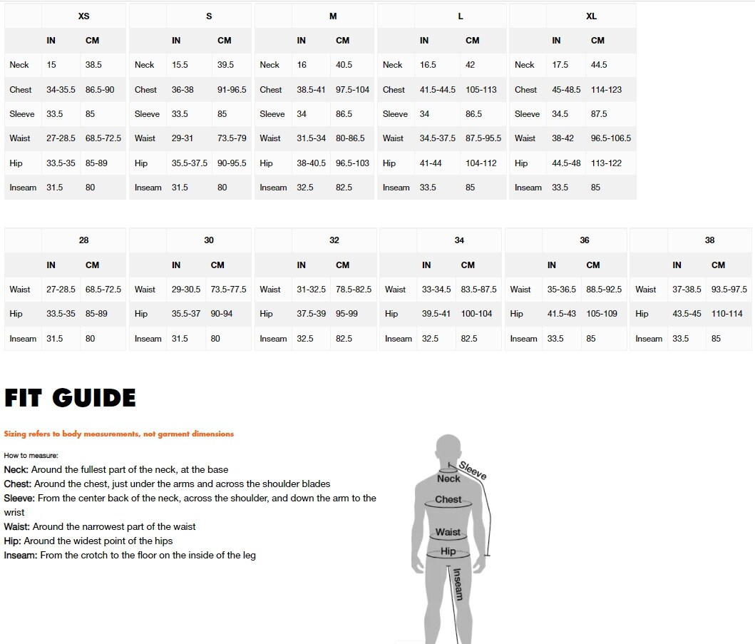Storleksguide
