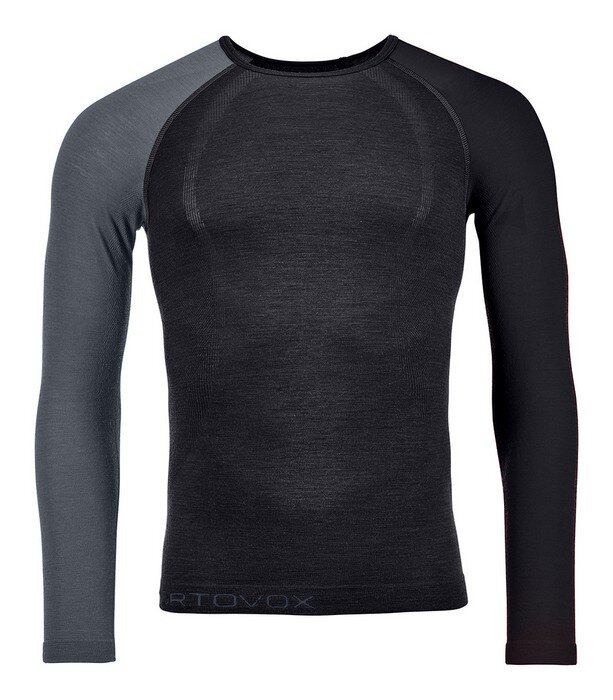 Ortovox 120 Comp Light Long Sleeve M Black Raven