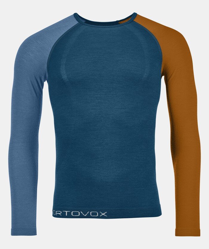 Ortovox 120 Comp Light Long Sleeve M Petrol Blue