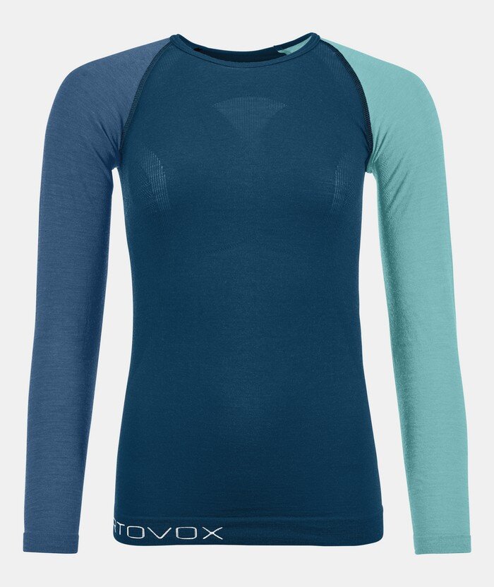 Ortovox 120 Comp Light Long Sleeve W Petrol Blue