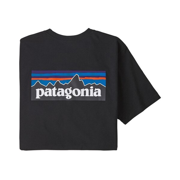 Patagonia M´s P-6 Logo Responsibili-Tee Black