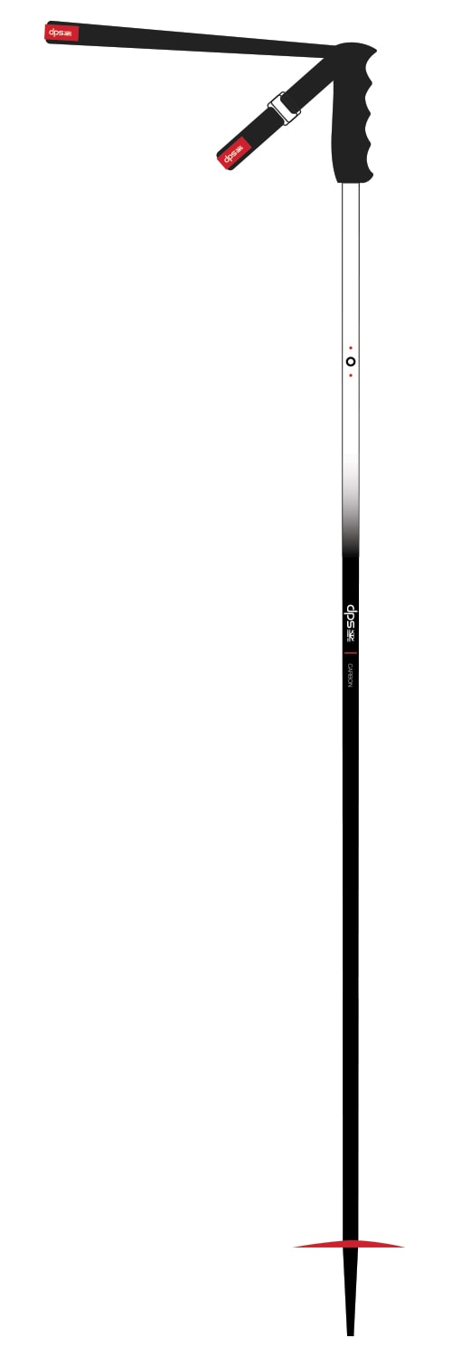 DPS Skis Fixed Carbon Pole