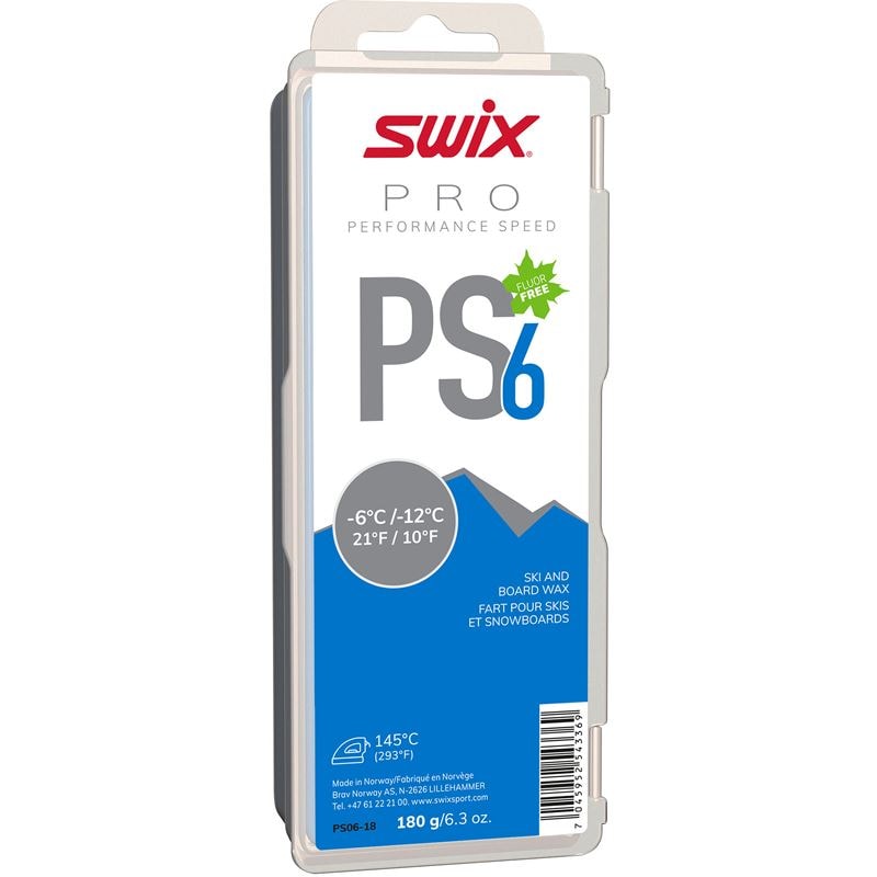 SWIX PS6 BLUE -6°C/-12°C 180G